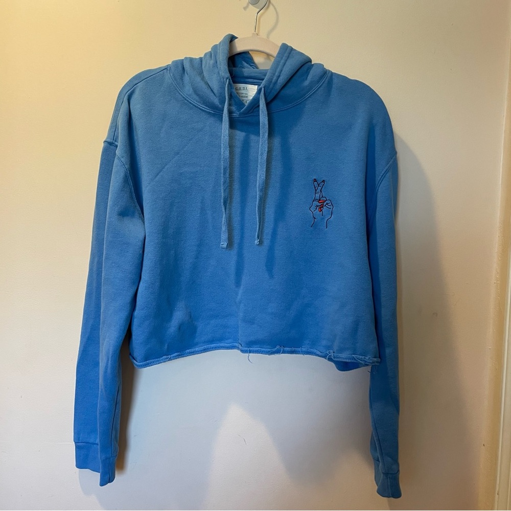 Crop hoodie